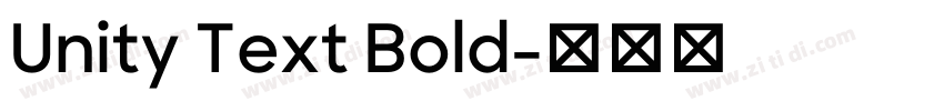 Unity Text Bold字体转换 Unity Text Bold字体转换